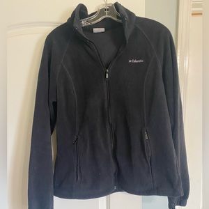 Black fleece Columbia Jacket Size XL